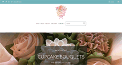 Desktop Screenshot of cupcakebouquets.com